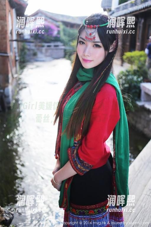 MyGirl美媛馆-唐琪儿 MyGirl美媛馆 - 唐琪儿私拍,图包里的蕾丝,哪个让你动心了?