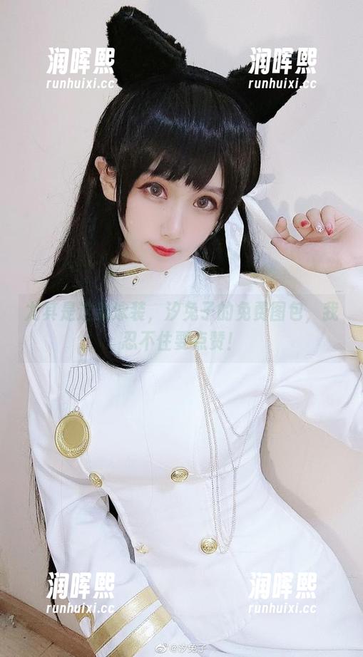 汐兔子 尤其是这款泳装,汐兔子的免费图包,我忍不住要点赞!
